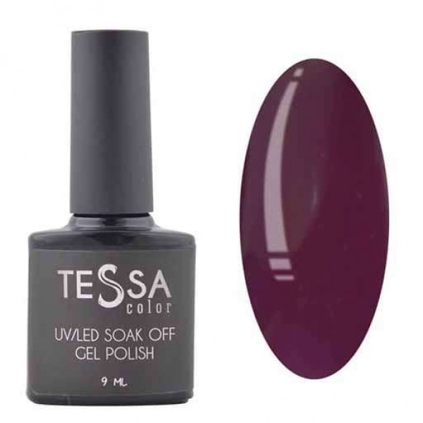 Гель-лак Tessa 9 мл № 039 - фиолетово-черный