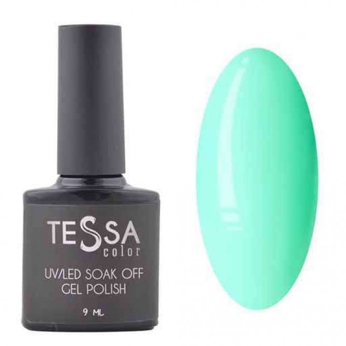 Гель-лак Tessa 9 мл № 076 - светло-зеленый