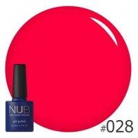 Гель-лак NUB №028 EXOTIC FLOWERS, 8 мл