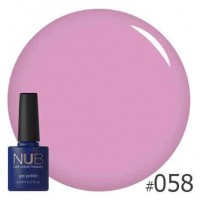 Гель-лак NUB №058 CAREER GROWTH, 8 мл