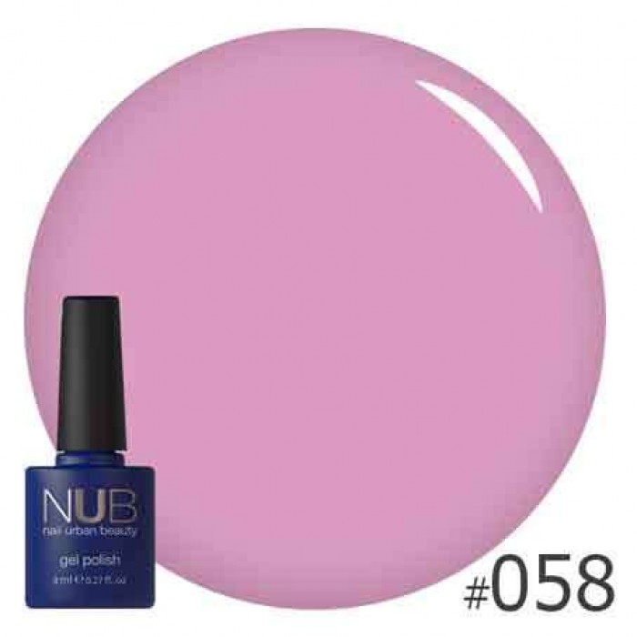 Гель-лак NUB № 058 CAREER GROWTH, 8 мл