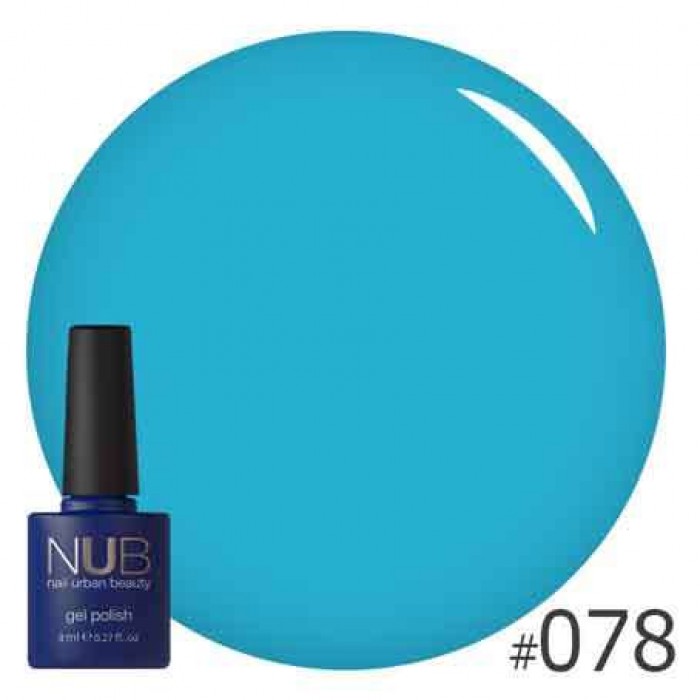 Гель-лак NUB № 078 BOSTON, 8 мл