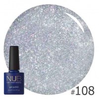 Гель-лак NUB №108 TINSEL MOOD, 8 мл