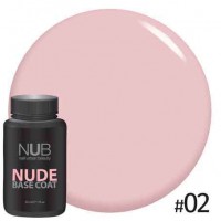 База камуфлююча NUB NUDE Rubber Base Coat 30мл # 02