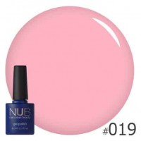 Гель-лак NUB №019 SMOOTHIE PINK, 8 мл