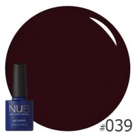 Гель-лак NUB №039 DESSERT CHERRY, 8 мл