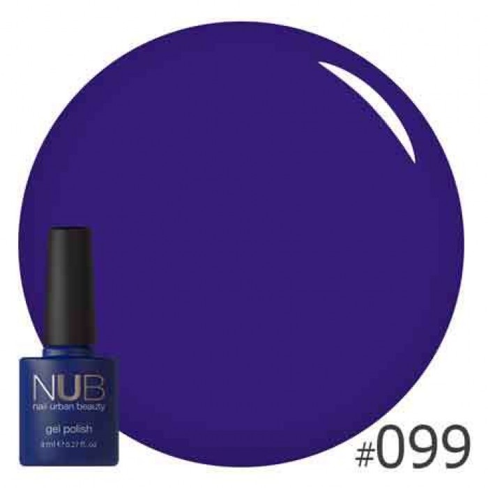 Гель-лак NUB №099 VELVET PETUNIA, 8 мл