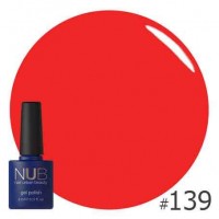 Гель-лак NUB №139 FAST FERRARI, 8 мл