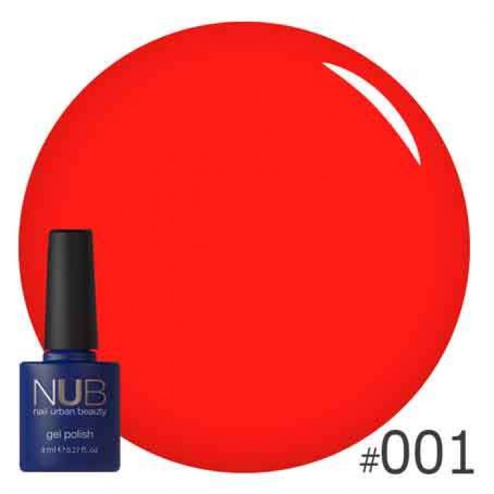 Гель-лак NUB №001 HAWAIIAN SUNSET, 8 мл