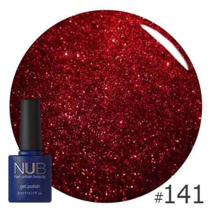 Гель-лак NUB № 141 LA SCALA NIGHT, 8 мл