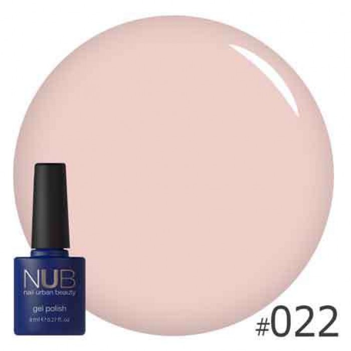 Гель-лак NUB №022 WORKING DAY, 8 мл