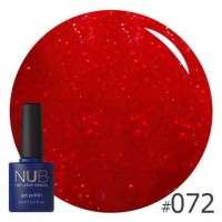 Гель-лак NUB №072 CELEBRITY, 8 мл