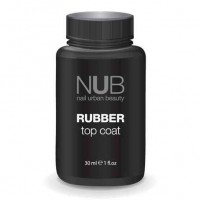 Каучуковий закріплювач для гель-лаку NUB RUBBER ТОР COAT 30мл