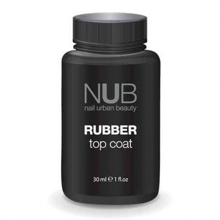 Каучуковий закріплювач для гель-лаку NUB RUBBER ТОР COAT 30мл