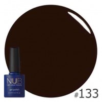 Гель-лак NUB №133 DARK CHOCOLATE, 8 мл