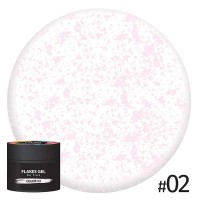 Гель для дизайну NUB Flakes Gel #2, 5g