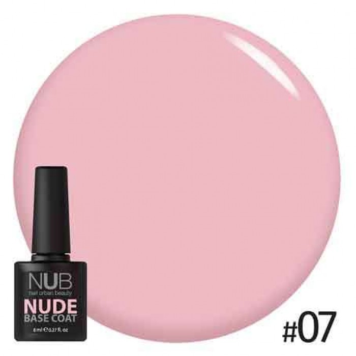 База камуфлирующая NUB NUDE Rubber Base Coat 8мл # 07