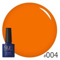 Гель-лак NUB №004 SUMMER SUNLIGHT, 8 мл