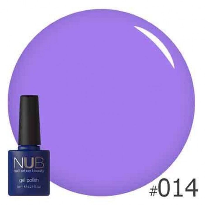 Гель-лак NUB №014 VIOLET HARMON, 8 мл