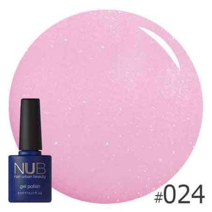 Гель-лак NUB №024 BALLERINA, 8 мл