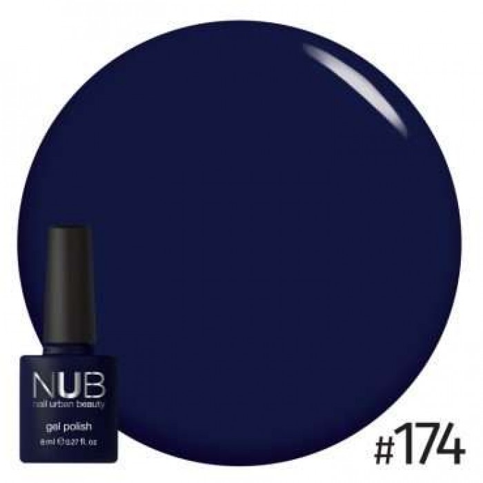Гель-лак NUB № 174 Deep Water, 8 мл
