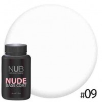 База камуфлююча NUB NUDE Rubber Base Coat 30мл # 09