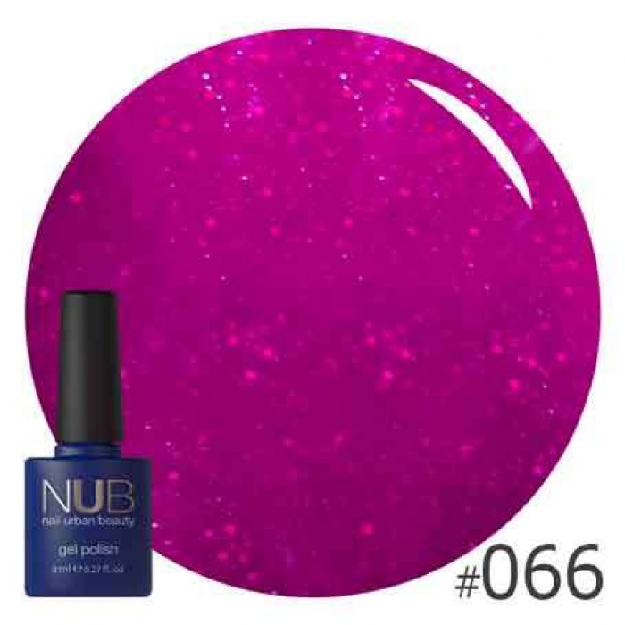 Гель-лак NUB №066 BEAUTY EDITORS, 8 мл