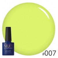 Гель-лак NUB №007 YELLOW SENSATION, 8 мл