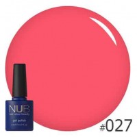 Гель-лак NUB №027 GO TO TAHITI, 8 мл