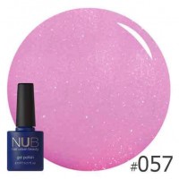 Гель-лак NUB №057 SHIMMERING PINK TAUPE, 8 мл