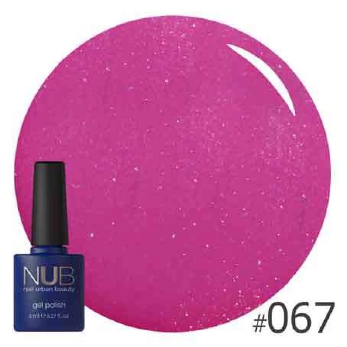 Гель-лак NUB №067 LOVELY COLOR, 8 мл