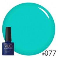 Гель-лак NUB №077 YOUNG GREEN, 8 мл