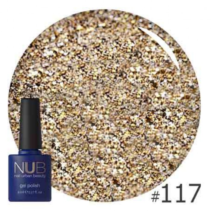 Гель-лак NUB №117 COMA BENENICES, 8 мл