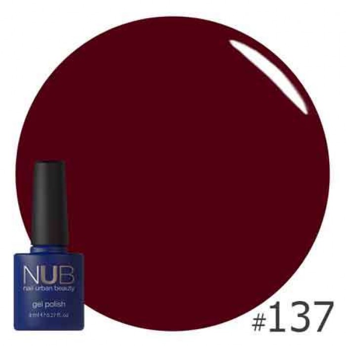 Гель-лак NUB № 137 CHERRY PIE, 8 мл