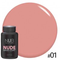 База камуфлююча NUB NUDE Rubber Base Coat 30мл # 01