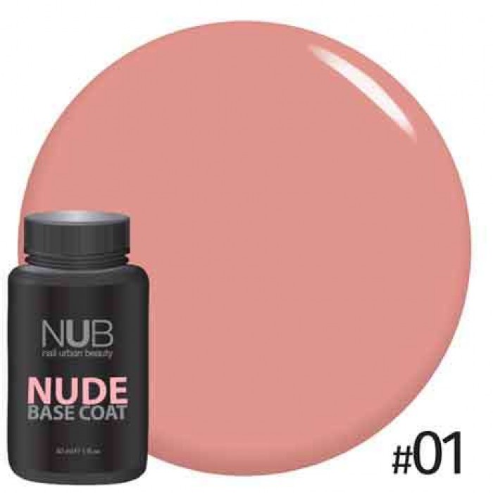 База камуфлирующая NUB NUDE Rubber Base Coat 30мл # 01